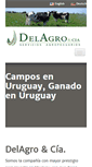 Mobile Screenshot of delagro.com.uy